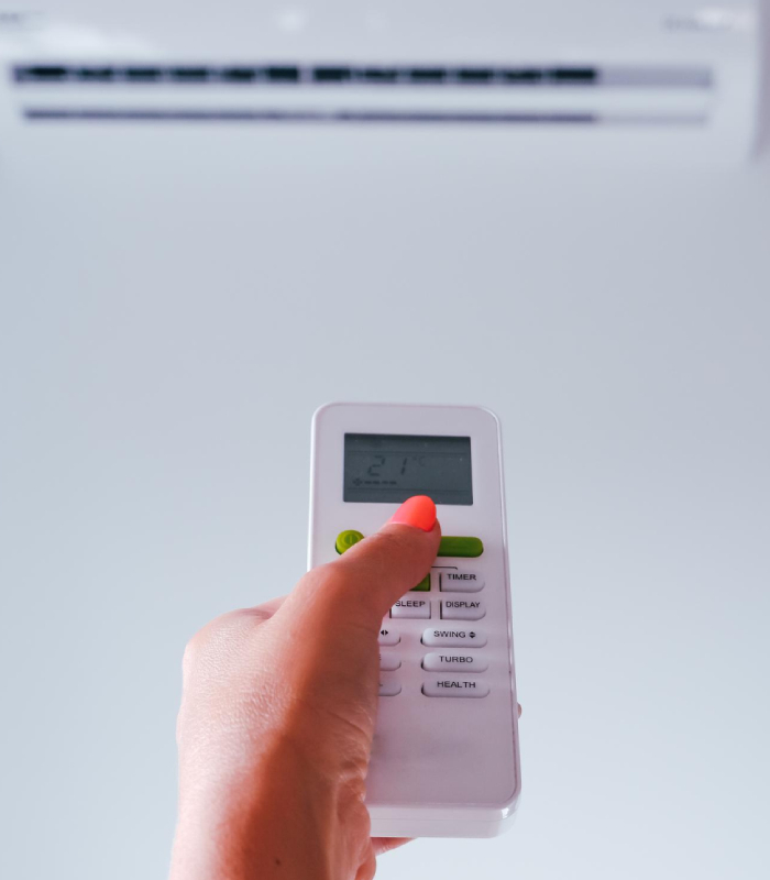 Réglage climatisation télécommande