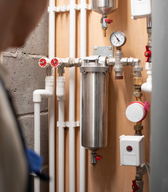 Filtre réseau plomberie